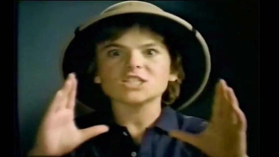 Jack Black aos 13 anos num comercial do game Pitfall - POP FANTASMA