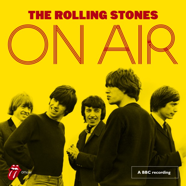Capa de On Air, disco dos Rolling Stones, com gravações raras