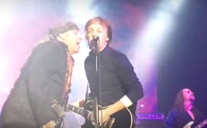 Paul McCartney e Steven Van Zandt