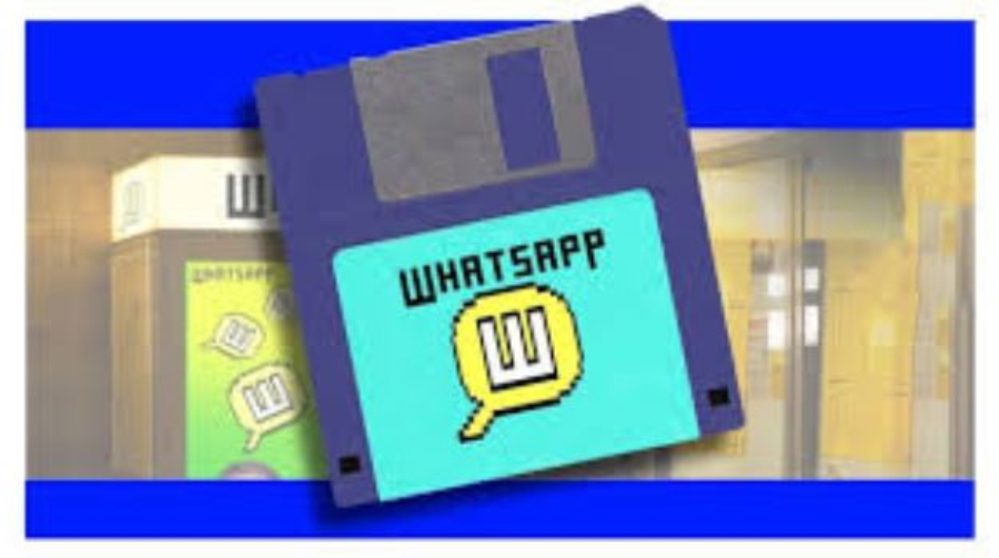 Como seria o WhatsApp nos anos 1980 (???)