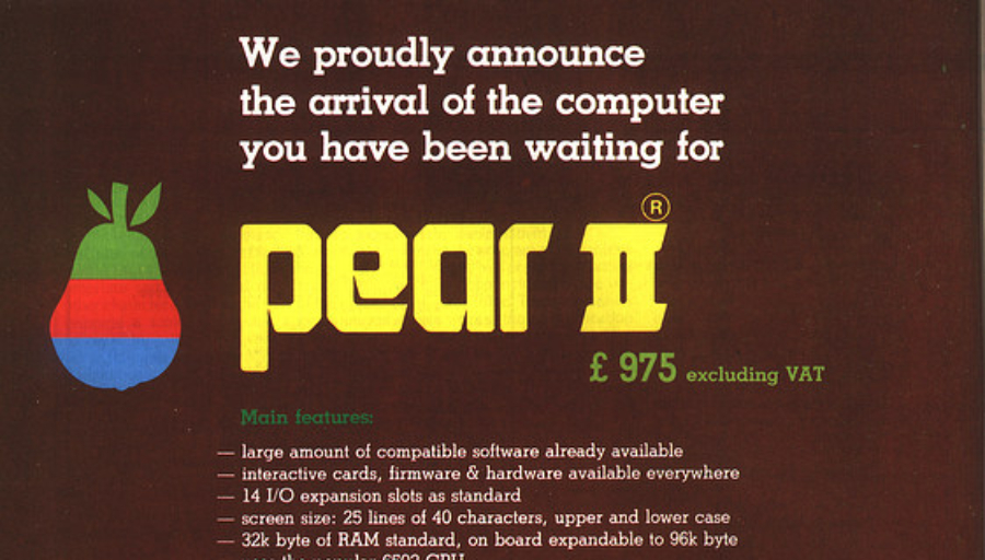 Que saudade do computador Pear II