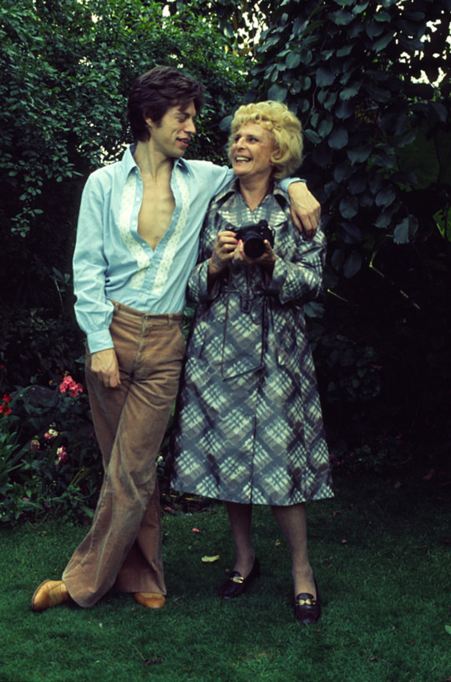 Quando Leni Riefenstahl fotografou Mick Jagger e Bianca Jagger