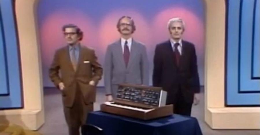 Aquela vez em que tentaram adivinhar quem era o verdadeiro Robert Moog, num programa de TV