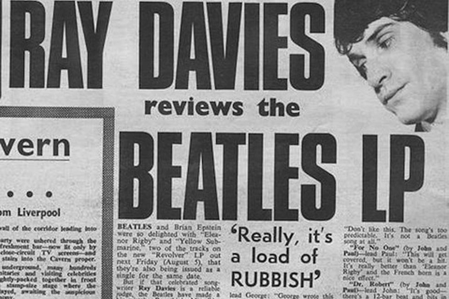 Quando Ray Davies (Kinks) meteu o pau em Revolver, dos Beatles