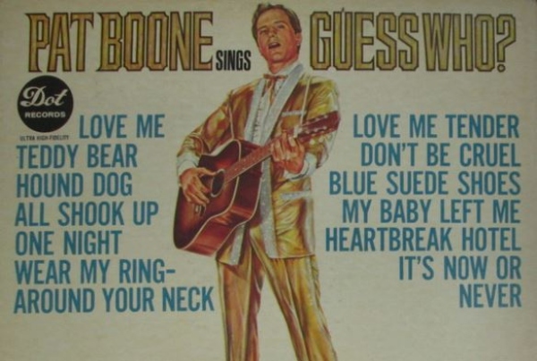 Quando Pat Boone gravou Elvis Presley mas não podia citar o nome dele (!)