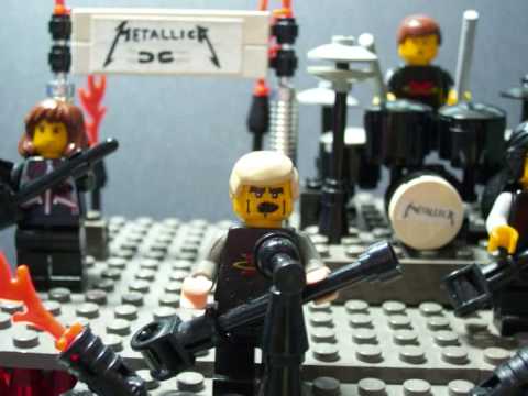 The Cult, Metallica e Queen em Lego e Playmobil - ficou legal?