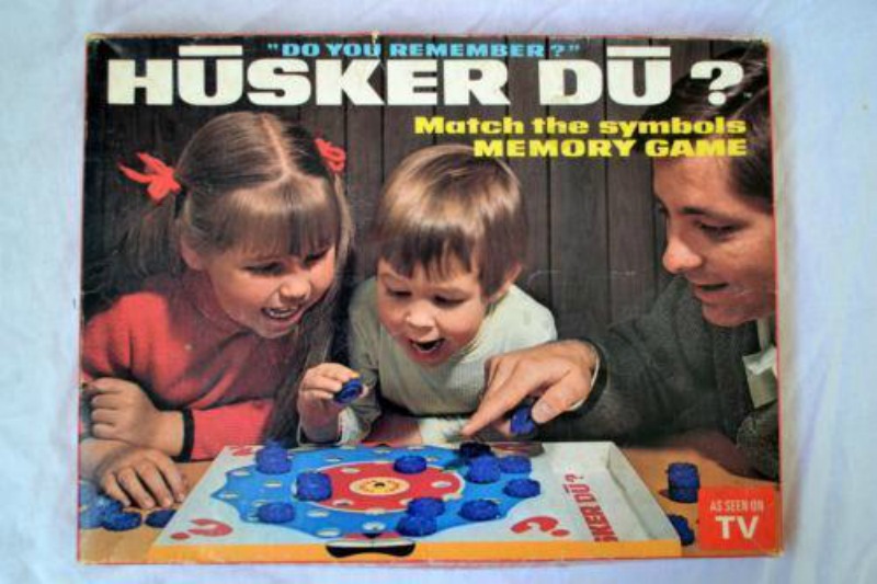 Hüsker Dü, conforme anunciado no rádio e na TV