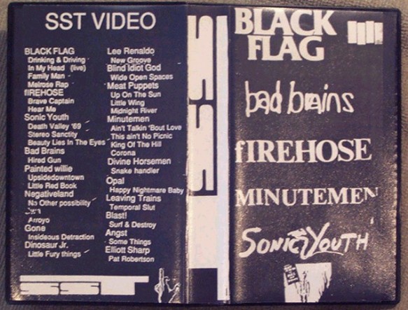 Raridades da gravadora SST em fita de vídeo de 1988