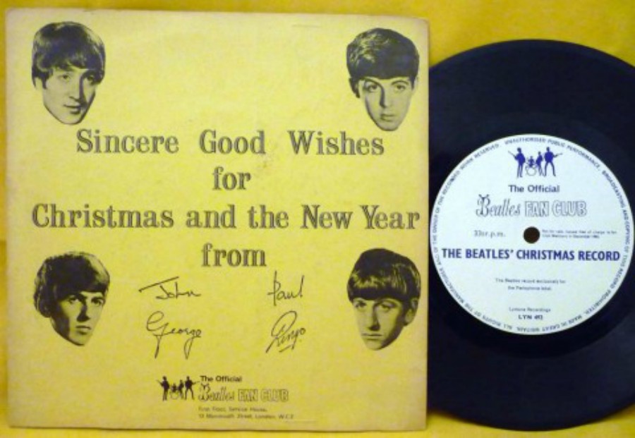 Beatles: mensagens de Natal são lançadas numa caixa