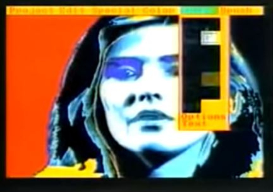 Aquela vez em que Andy Warhol desenhou Debbie Harry num computador Amiga 1000
