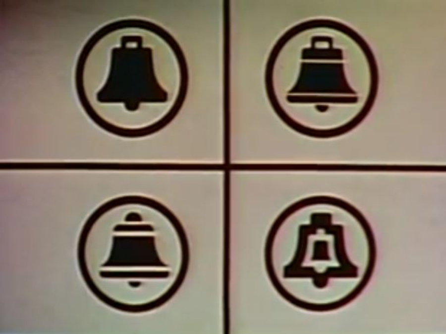 Mudaram o logotipo da telefônica AT&T em 1969 e fizeram um filme malucão para explicar a mudança