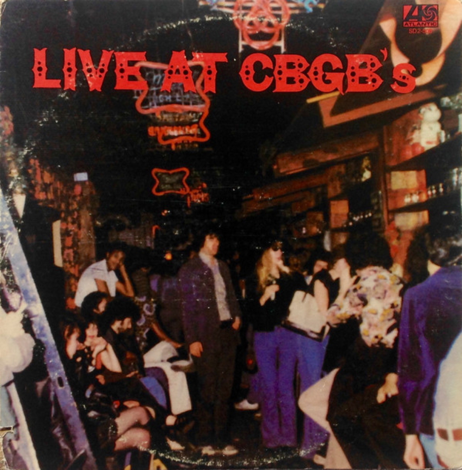 Quando lançaram um disco ao vivo no CBGB's sem Ramones, Blondie, Talking Heads...