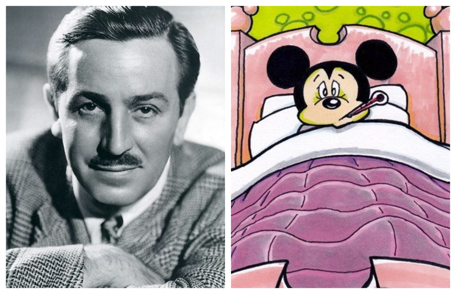 Aquela vez em que Walt Disney pegou gripe espanhola