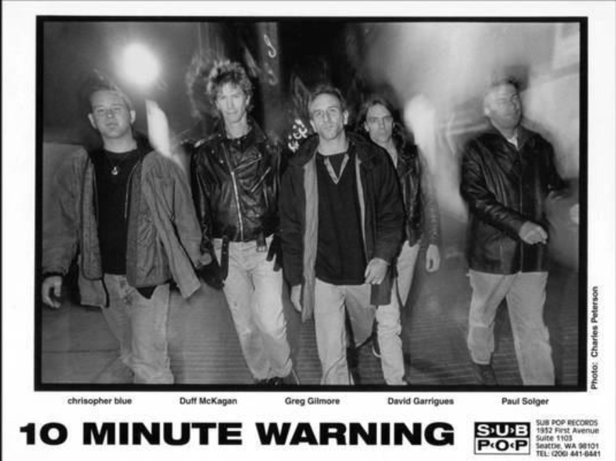 10 Minute Warning: quando Duff McKagan fez parte da onda de Seattle