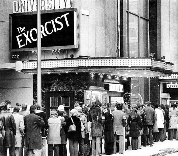 Todo mundo em pânico com O Exorcista nos cinemas, em 1973
