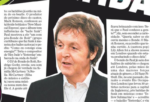 Paul McCartney virando funkeiro (oi?) em 2013