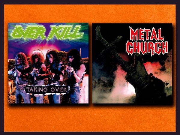 Metal: clássicos de Overkill e Metal Church em CD no Brasil
