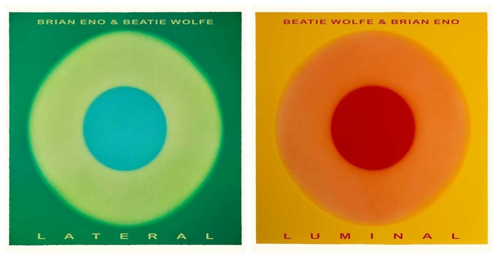 Brian Eno e Beatie Wolfe, colaboradores em Feeling of the day, um projeto da rádio californiana KCRW, lançam dois discos complementares: o ambient Lateral e o vocal/pop Luminal.