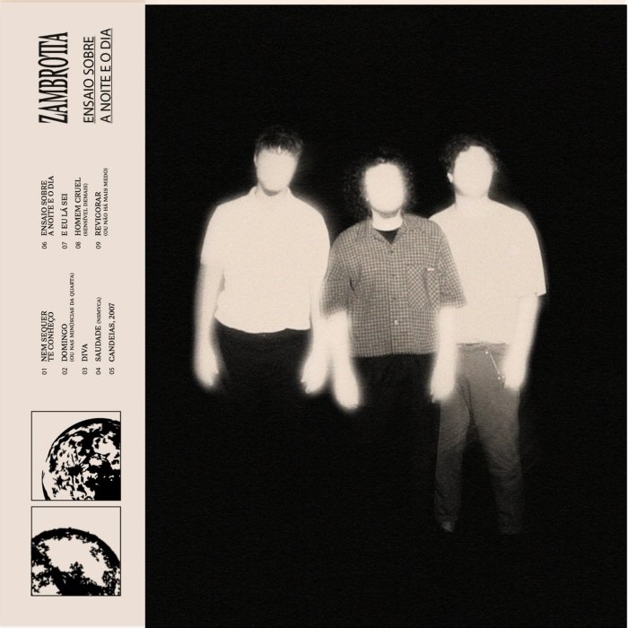 Zambrotta mistura pós-emo, dream pop e guitarras 90s em Ensaio sobre a noite e o dia, disco intenso e variado, com ecos de Radiohead, Smashing Pumpkins e pós-grunge.