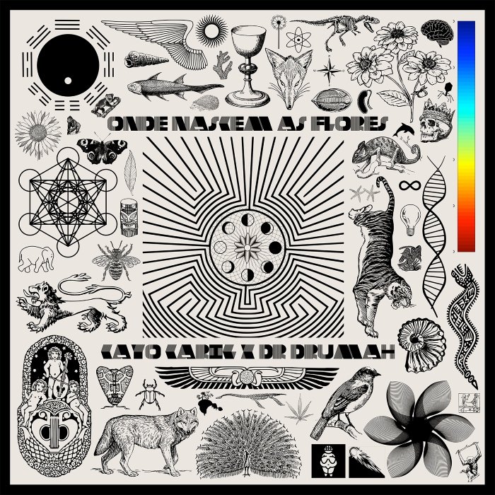 Disco de Cayo Carig e Dr. Drumah mistura rap, soul e psicodelia em uma viagem cósmica de visões, renascimentos e cheiros sonoros.