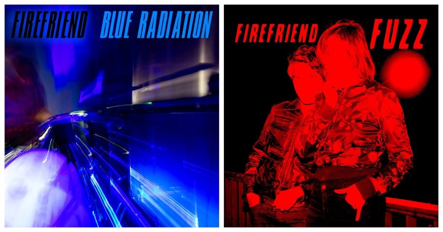 Firefriend lança dois discos: Blue radiation, com drones e colagens sonoras, e Fuzz, garage rock sombrio entre Velvet Underground e Stooges.