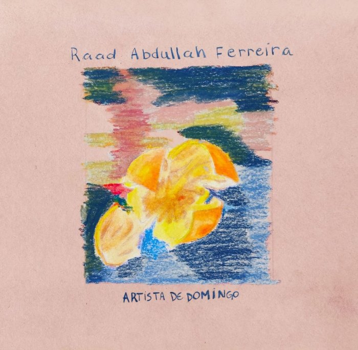 Raad Abdullah Ferreira lança o EP Artista de domingo, lo-fi sombrio gravado no celular, com voz grave e violão.