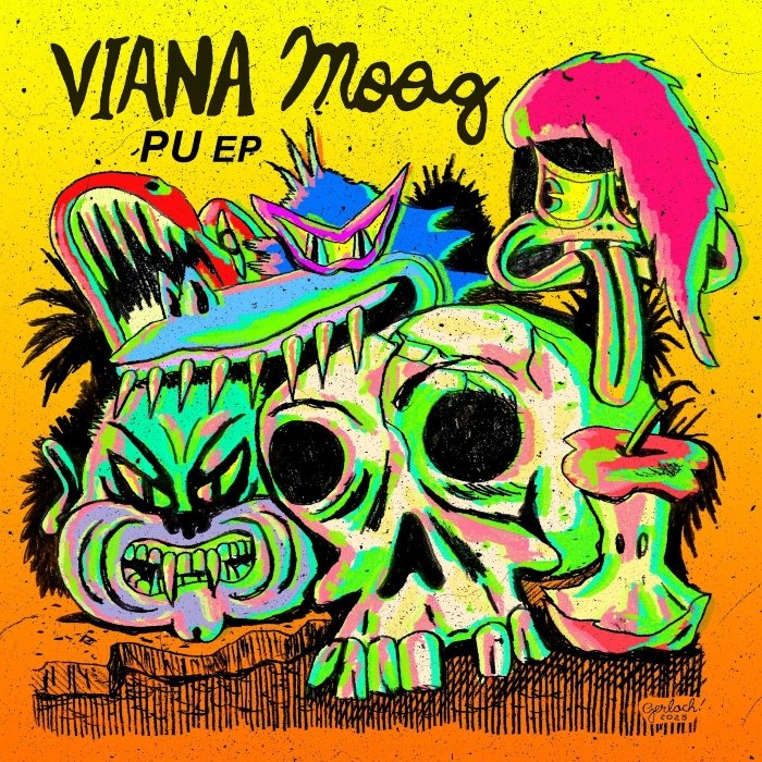 Viana Moog retorna com o EP Pu, unindo guitar rock 90s, pós-punk e ecos de Stooges, Sonic Youth e Velvet Underground.