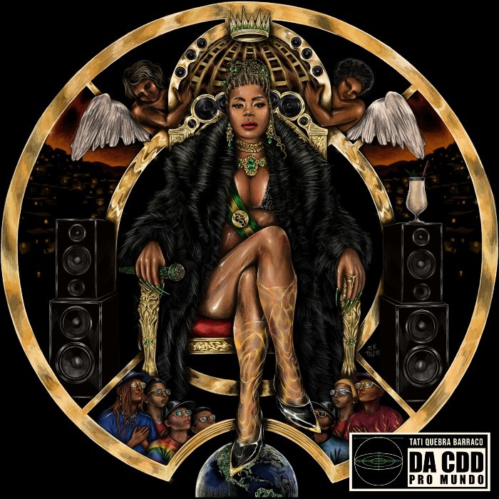 Após dez anos sem álbuns novos, Tati Quebra-Barraco volta com o EP Da CDD para o mundo, seis faixas de funk cru, sarcástico e poderoso.
