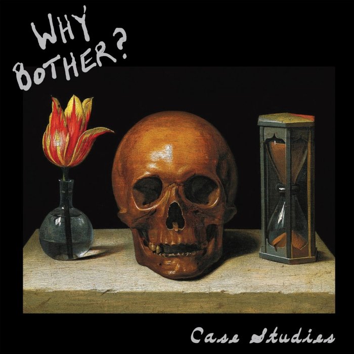 Em Case studies, o Why Bother? mistura punk, garage e psicodelia suja em faixas que soam como pesadelos gravados numa garagem assombrada.