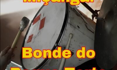 Em Bonde do baque torto, Miçanga faz rap tenso e experimental, com poemas curtos, críticas sociais e faixas ruidosas que misturam jungle, gabber e referências pop.