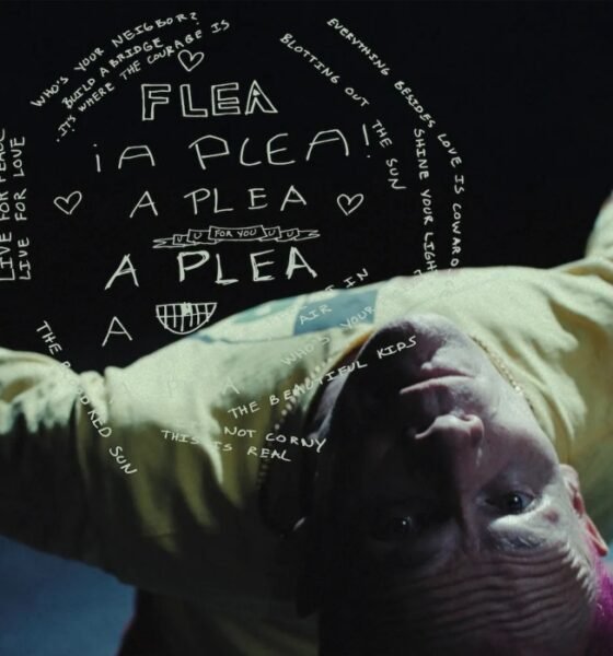 Capa do single A Plea, de Flea, baixista do Red Hot Chili Peppers