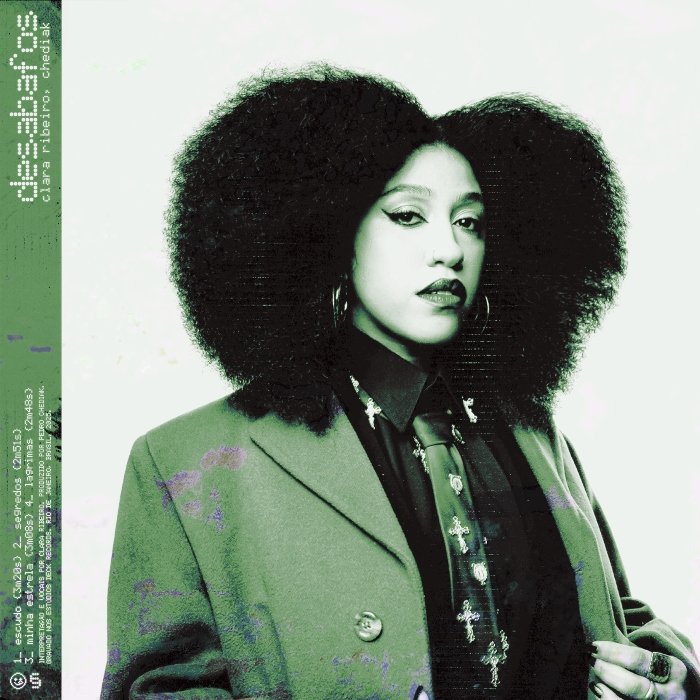 Clara Ribeiro mergulha em beats eletrônicos e clima noturno em Desabafos, EP experimental feito com Chediak, entre r&b, folk texturizado e drum’n bass.