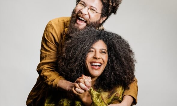 Josyara e Martins em foto de José de Holanda