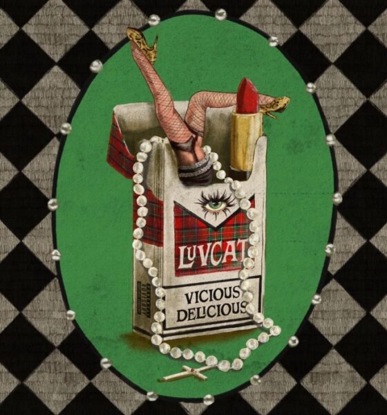 Luvcat estreia com Vicious delicious, disco de pop nostálgico e lânguido, entre Hollywood vintage, art-pop e sombras pós-punk, com poucos tropeços.