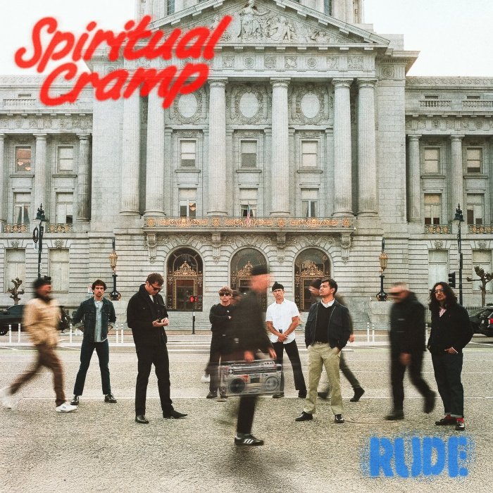 Álbum do Spiritual Cramp, Rude mistura Clash, indie 2000s, reggae, The Hives e punk californiano em faixas afiadas, melódicas e sarcásticas, com energia de hino e zero paciência para padrões.