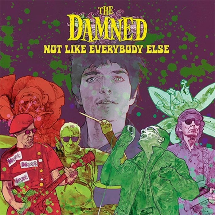 Com uma de suas formações mais clássicas, o Damned lança Not like everybody else: tributo ao guitarrista Brian James, com covers 60s/70s e espírito punk-gótico intacto.