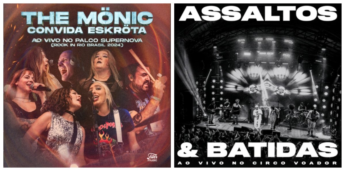 EP ao vivo une The Mönic e Eskröta no Rock in Rio com peso e atitude; FBC leva Assaltos e batidas ao Circo Voador em versões expandidas.