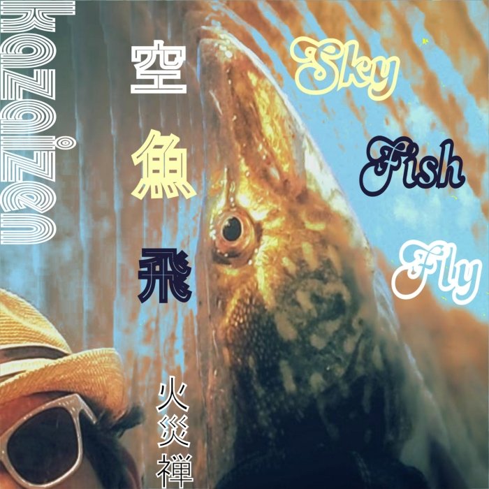 Jonny Kasai, o popular Kazaizen, faz psicodelia lo-fi que mistura city pop, soul e FM 70/80 em Sky fish fly: efeitos, jazz, shoegaze e humor numa viagem sensorial.