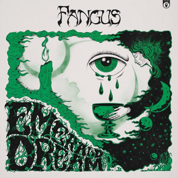 Fangus recria o acid rock setentista com fidelidade, ecoando os clássicos do gênero (além de bandas como Deep Purple) em um disco que soa como viagem no tempo.