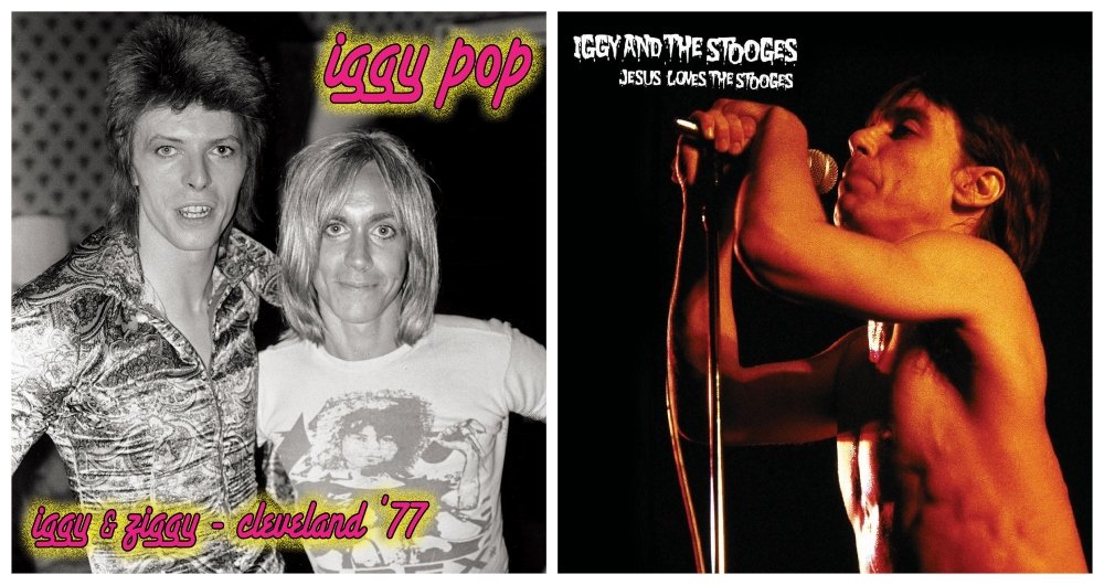 Dois relançamentos de Iggy Pop: um ao vivo com David Bowie, acessível e histórico; outro com raridades dos Stooges, irregular e mais para fãs.