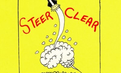 EP Steer clear, do Waterboarding School, mistura pop sessentista, psicodelia e sujeira punk para falar de ansiedades estranhas do dia a dia.