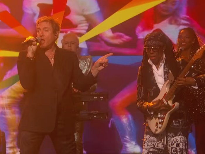 Duran Duran e Nile Rodgers (Foto: Reprodução YouTube)
