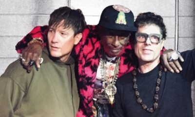 Mouse On Mars e Lee "Scratch" Perry (Foto: Constantin Carstens / Divulgação)