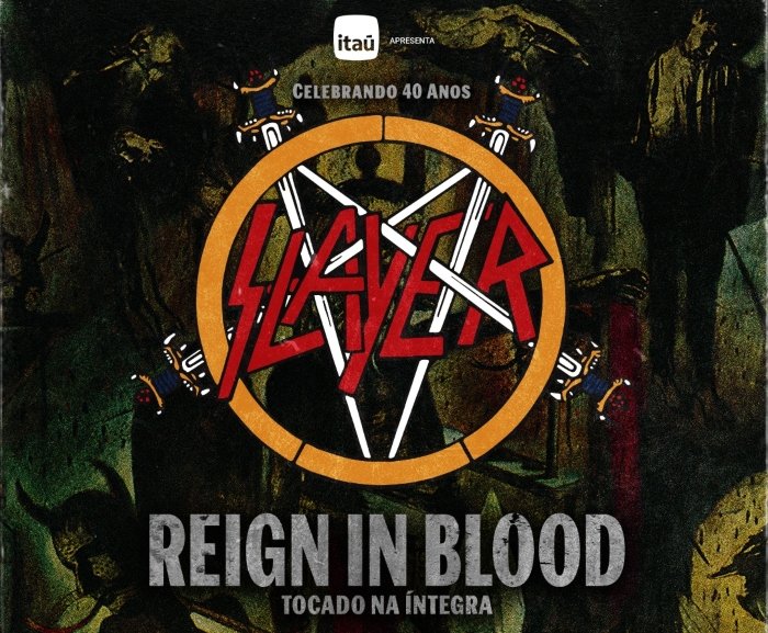 Slayer volta ao Brasil para tocar “Reign in blood” na íntegra em São Paulo