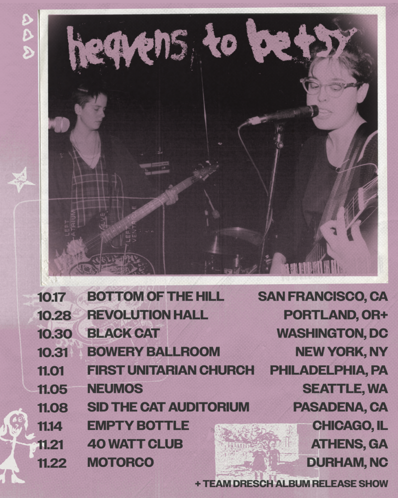 Lenda do riot grrrl, Heavens To Betsy faz reunião surpresa e anuncia turnê