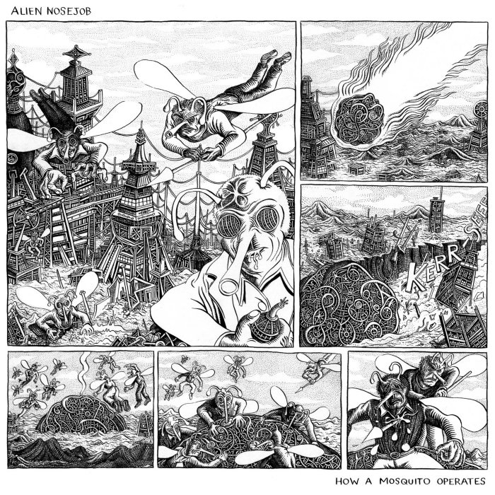 Resenha: Alien Nosejob – “How a mosquito operates