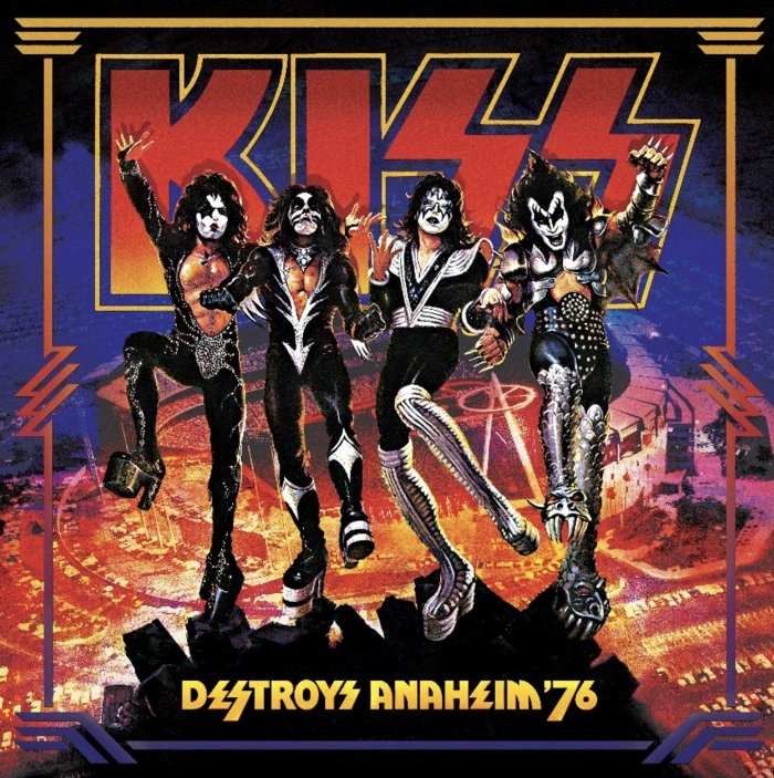 Kiss resgata show histórico de 1976 no álbum "Destroys Anaheim ’76"