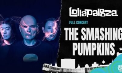 Jogaram no YouTube o show dos Smashing Pumpkins no Lollapalooza Chicago 2026