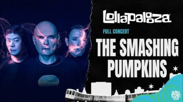 Jogaram no YouTube o show dos Smashing Pumpkins no Lollapalooza Chicago 2026