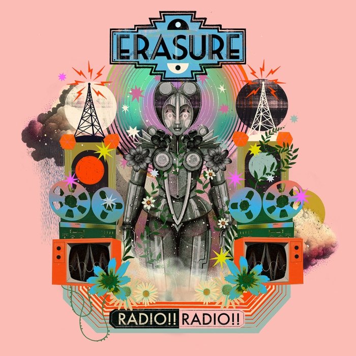 Capa do álbum Radio!! Radio!!, do Erasure